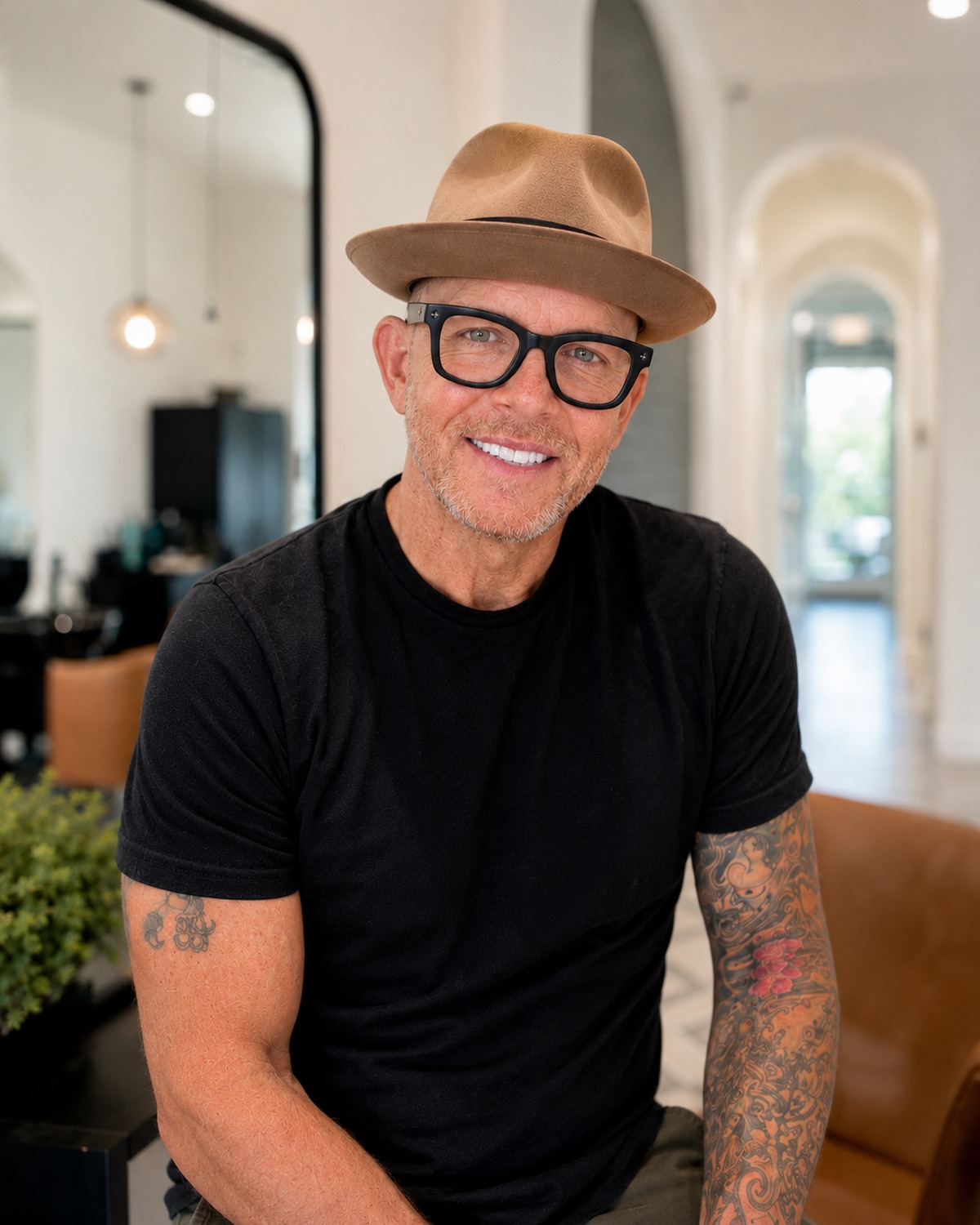 Scott Farmer, master hair stylist with 30+ years behind the chair in Venice FL