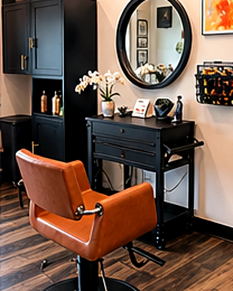 Private salon suite interior, how to find a reliable hair salon, at Scott Farmer Hair Salon in Venice FL